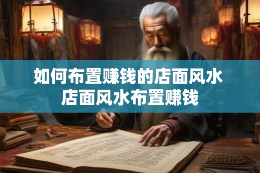 如何布置赚钱的店面风水 店面风水布置赚钱