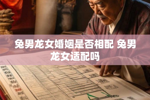 兔男龙女婚姻是否相配 兔男龙女适配吗
