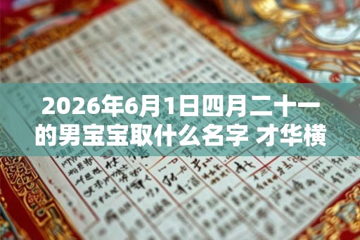 2026年6月1日四月二十一的男宝宝取什么名字 才华横溢 2026年6月1日四月二十一的男宝宝取什么名字 才华横溢