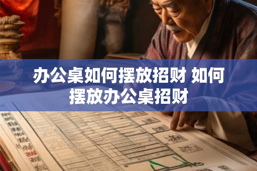 办公桌如何摆放招财 如何摆放办公桌招财