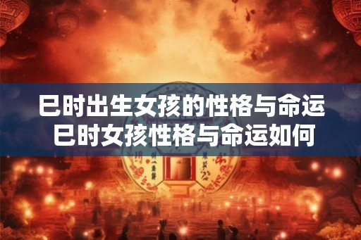 巳时出生女孩的性格与命运 巳时女孩性格与命运如何