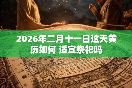 2026年二月十一日这天黄历如何 适宜祭祀吗