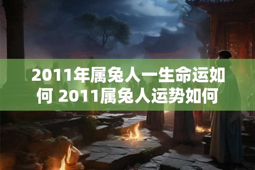 2011年属兔人一生命运如何 2011属兔人运势如何