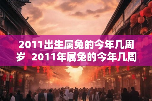 2011出生属兔的今年几周岁  2011年属兔的今年几周岁