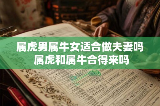 属虎男属牛女适合做夫妻吗 属虎和属牛合得来吗 属虎男属牛女适合做夫妻吗 属虎和属牛合得来吗