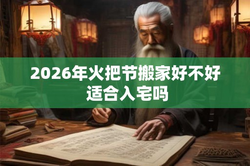 2026年火把节搬家好不好 适合入宅吗