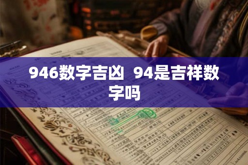 946数字吉凶 94是吉祥数字吗 946数字吉凶 94是吉祥数字吗