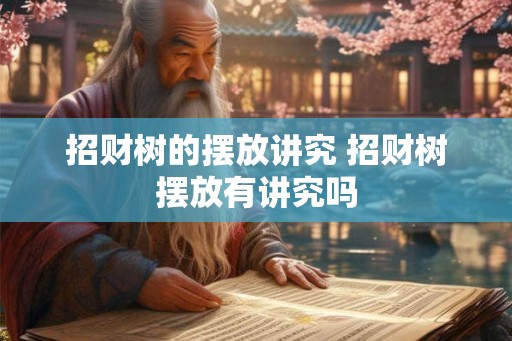 招财树的摆放讲究 招财树摆放有讲究吗
