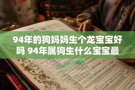 94年的狗妈妈生个龙宝宝好吗 94年属狗生什么宝宝最好