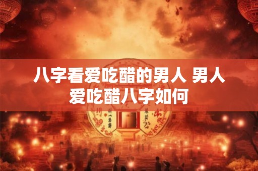 八字看爱吃醋的男人 男人爱吃醋八字如何
