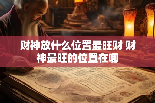财神放什么位置最旺财 财神最旺的位置在哪 财神放什么位置最旺财 财神最旺的位置在哪
