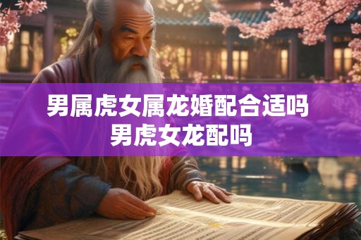 男属虎女属龙婚配合适吗 男虎女龙配吗