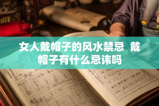 女人戴帽子的风水禁忌  戴帽子有什么忌讳吗