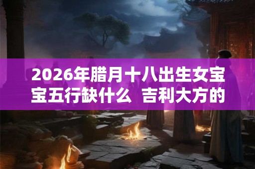 2026年腊月十八出生女宝宝五行缺什么  吉利大方的名字