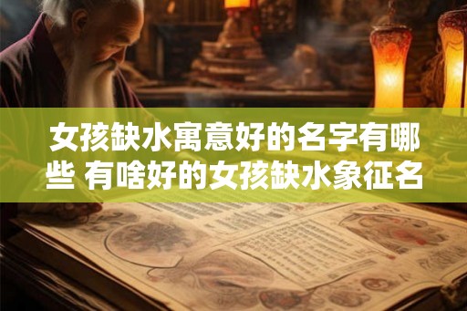女孩缺水寓意好的名字有哪些 有啥好的女孩缺水象征名字