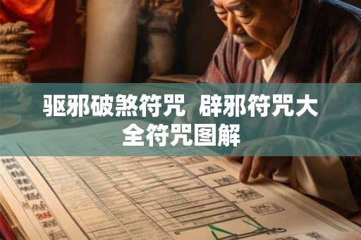 驱邪破煞符咒  辟邪符咒大全符咒图解