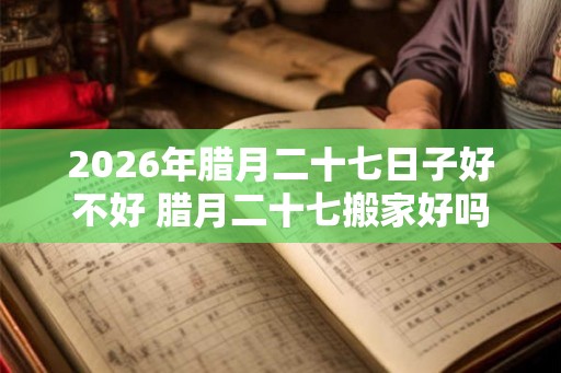 2026年腊月二十七日子好不好 腊月二十七搬家好吗 2026年腊月二十七日子好不好 腊月二十七搬家好吗