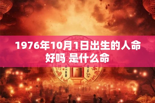 1976年10月1日出生的人命好吗 是什么命 1976年10月1日出生的人命好吗 是什么命