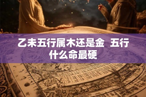 乙未五行属木还是金 五行什么命最硬 乙未五行属木还是金 五行什么命最硬