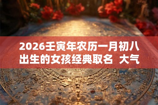2026壬寅年农历一月初八出生的女孩经典取名  大气名字