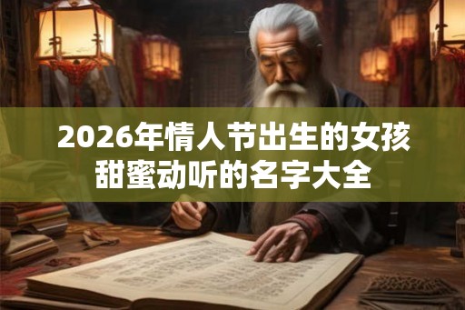 2026年情人节出生的女孩甜蜜动听的名字大全