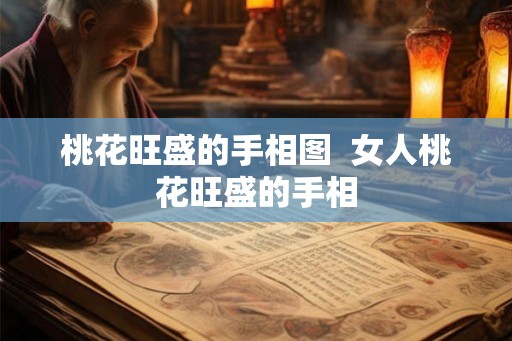 桃花旺盛的手相图  女人桃花旺盛的手相