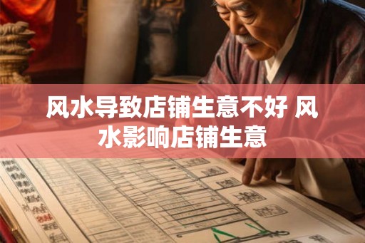 风水导致店铺生意不好 风水影响店铺生意 风水导致店铺生意不好 风水影响店铺生意