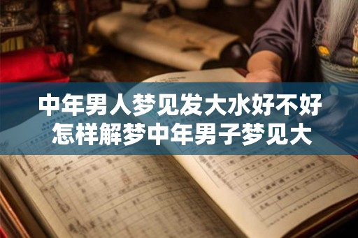 中年男人梦见发大水好不好 怎样解梦中年男子梦见大水