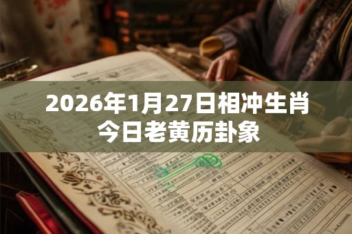 2026年1月27日相冲生肖 今日老黄历卦象