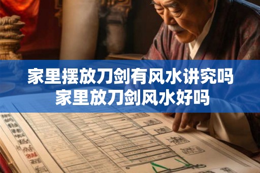 家里摆放刀剑有风水讲究吗 家里放刀剑风水好吗
