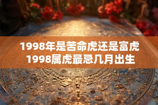 1998年是苦命虎还是富虎 1998属虎最忌几月出生