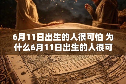 6月11日出生的人很可怕 为什么6月11日出生的人很可怕