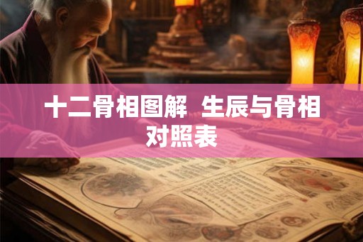 十二骨相图解  生辰与骨相对照表