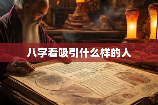 八字看吸引什么样的人