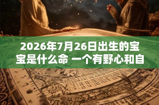 2026年7月26日出生的宝宝是什么命 一个有野心和自信的人