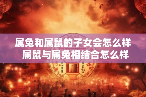 属兔和属鼠的子女会怎么样  属鼠与属兔相结合怎么样