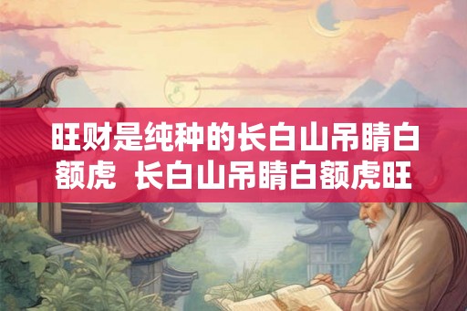 旺财是纯种的长白山吊睛白额虎  长白山吊睛白额虎旺财
