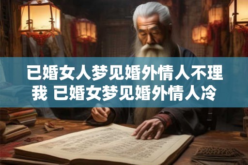 已婚女人梦见婚外情人不理我 已婚女梦见婚外情人冷漠 已婚女人梦见婚外情人不理我 已婚女梦见婚外情人冷漠