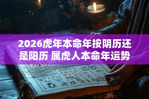 2026虎年本命年按阴历还是阳历 属虎人本命年运势如何