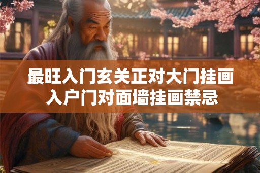 最旺入门玄关正对大门挂画 入户门对面墙挂画禁忌 最旺入门玄关正对大门挂画 入户门对面墙挂画禁忌