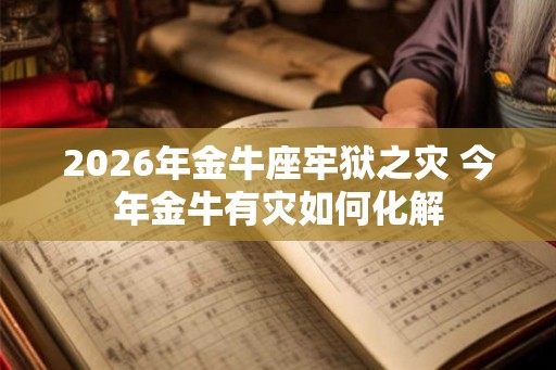 2026年金牛座牢狱之灾 今年金牛有灾如何化解