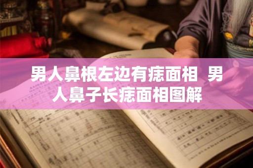 男人鼻根左边有痣面相 男人鼻子长痣面相图解 男人鼻根左边有痣面相 男人鼻子长痣面相图解