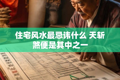 住宅风水最忌讳什么 天斩煞便是其中之一