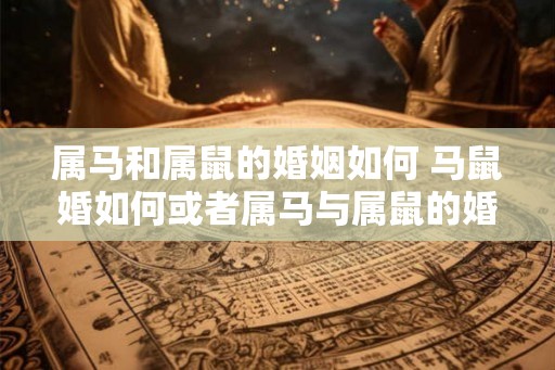 属马和属鼠的婚姻如何 马鼠婚如何或者属马与属鼠的婚姻好吗