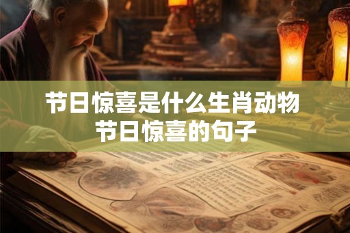 节日惊喜是什么生肖动物 节日惊喜的句子 节日惊喜是什么生肖动物 节日惊喜的句子