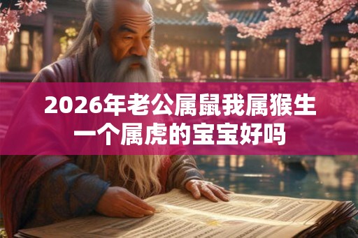 2026年老公属鼠我属猴生一个属虎的宝宝好吗