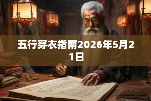五行穿衣指南2026年5月21日