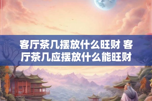 客厅茶几摆放什么旺财 客厅茶几应摆放什么能旺财 客厅茶几摆放什么旺财 客厅茶几应摆放什么能旺财