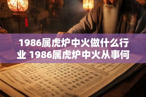 1986属虎炉中火做什么行业 1986属虎炉中火从事何职业 1986属虎炉中火做什么行业 1986属虎炉中火从事何职业