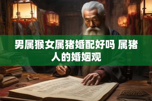 男属猴女属猪婚配好吗 属猪人的婚姻观